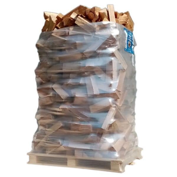 Kaminholz – 40 cm – Hartholz (Eiche, Hainbuche, Buche, Esche) – Palette 2 M³ – 1.85 Ster