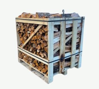 Getrocknetes Buchenholz – gleichmäßige Wärme – Holzbox 1 m³